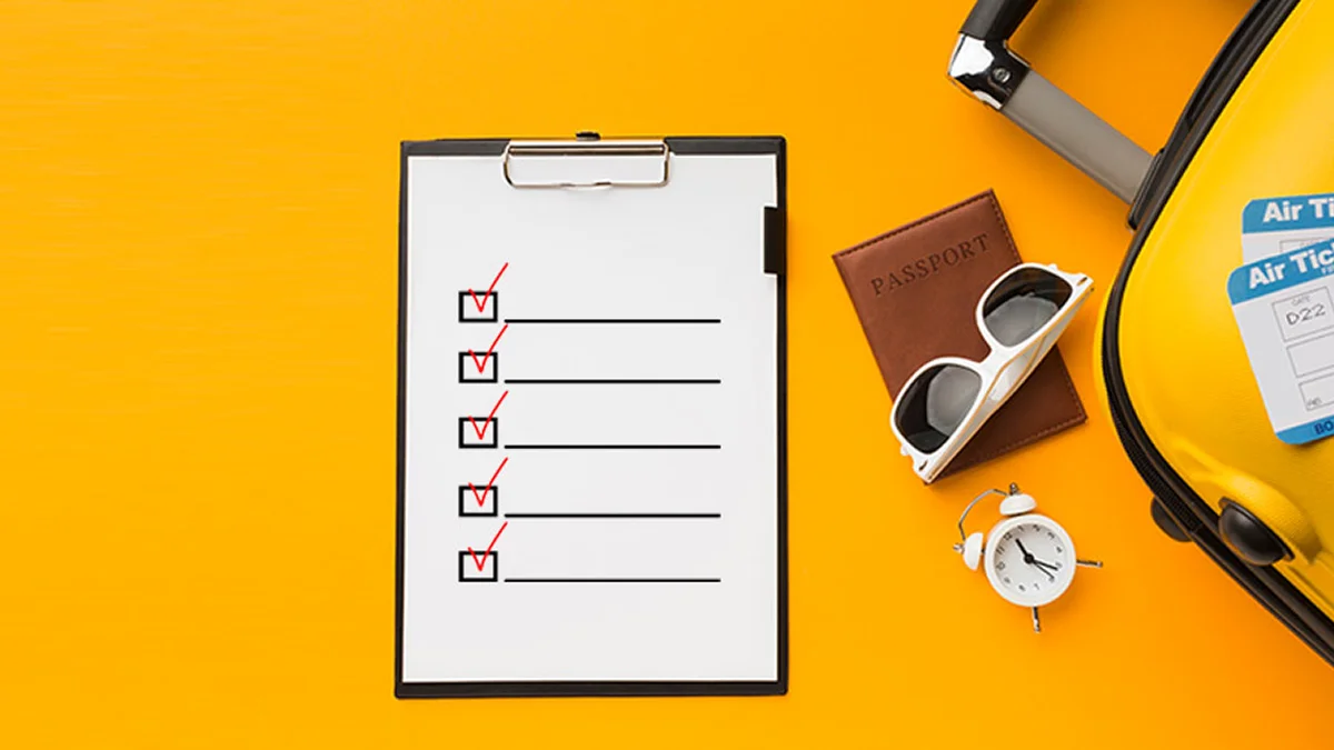 Packing Checklist for Travel